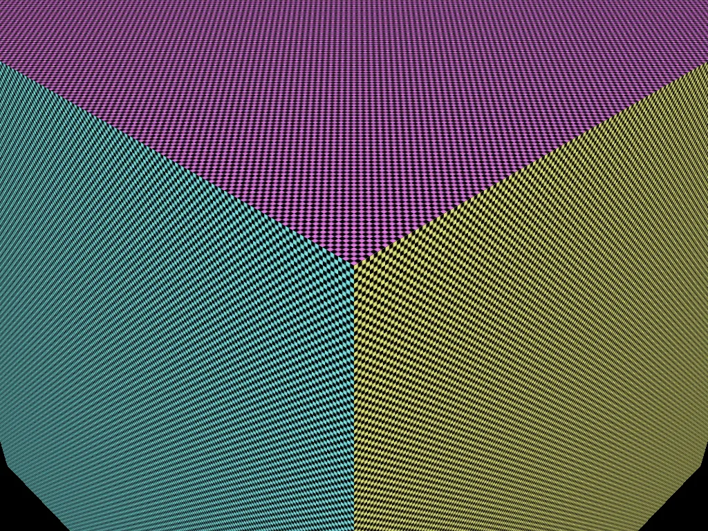 Mipmaps with trilinear interpolation